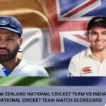 NEW ZEALAND NATIONAL CRICKET TEAM VS INDIA NATIONAL CRICKET TEAM MATCH SCORECARD