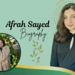 afrah sayed age