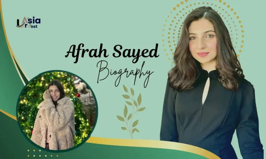afrah sayed age